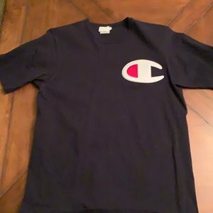 Black Champion T-Shirt- Medium